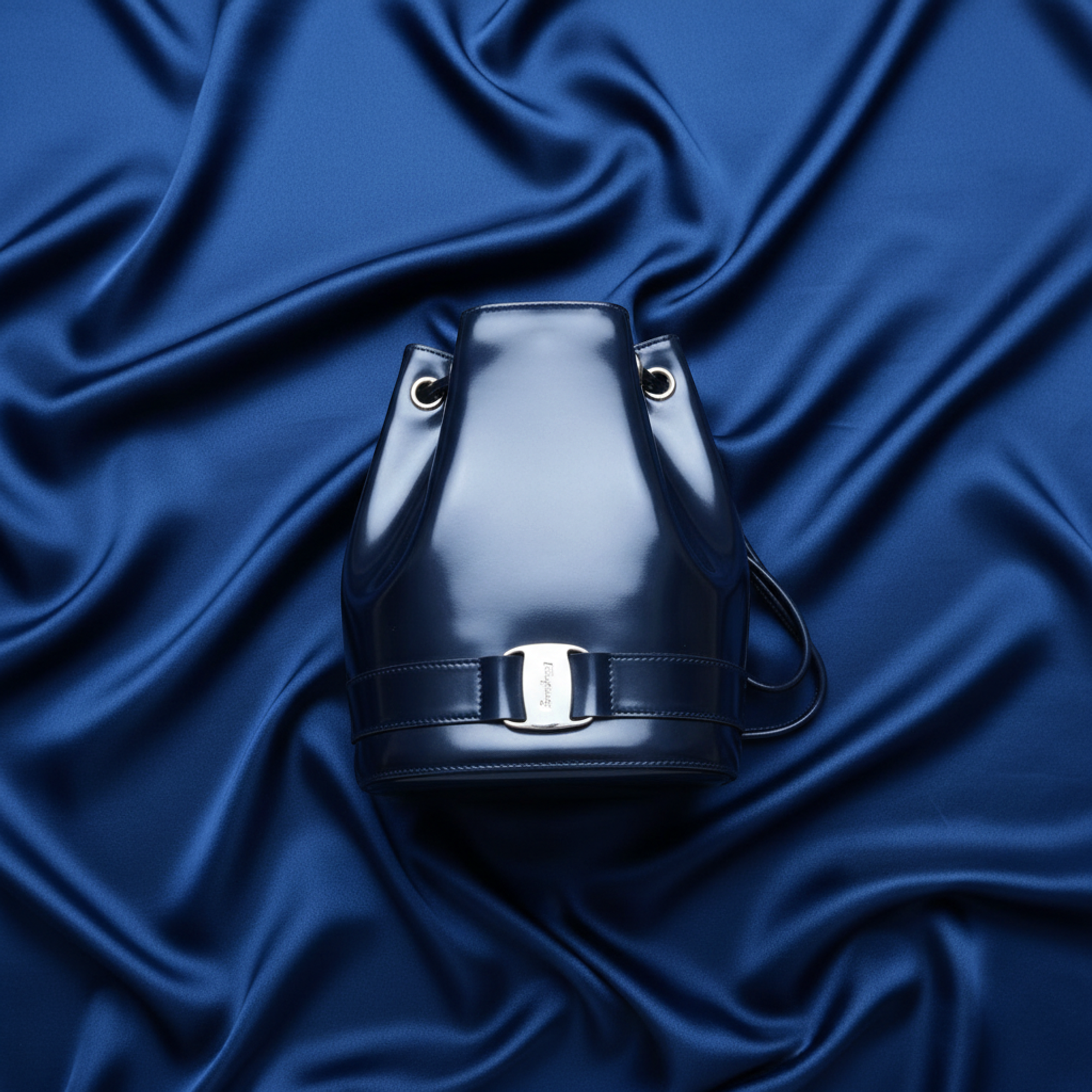 Salvatore Ferragamo Vara · Enamel Leather
