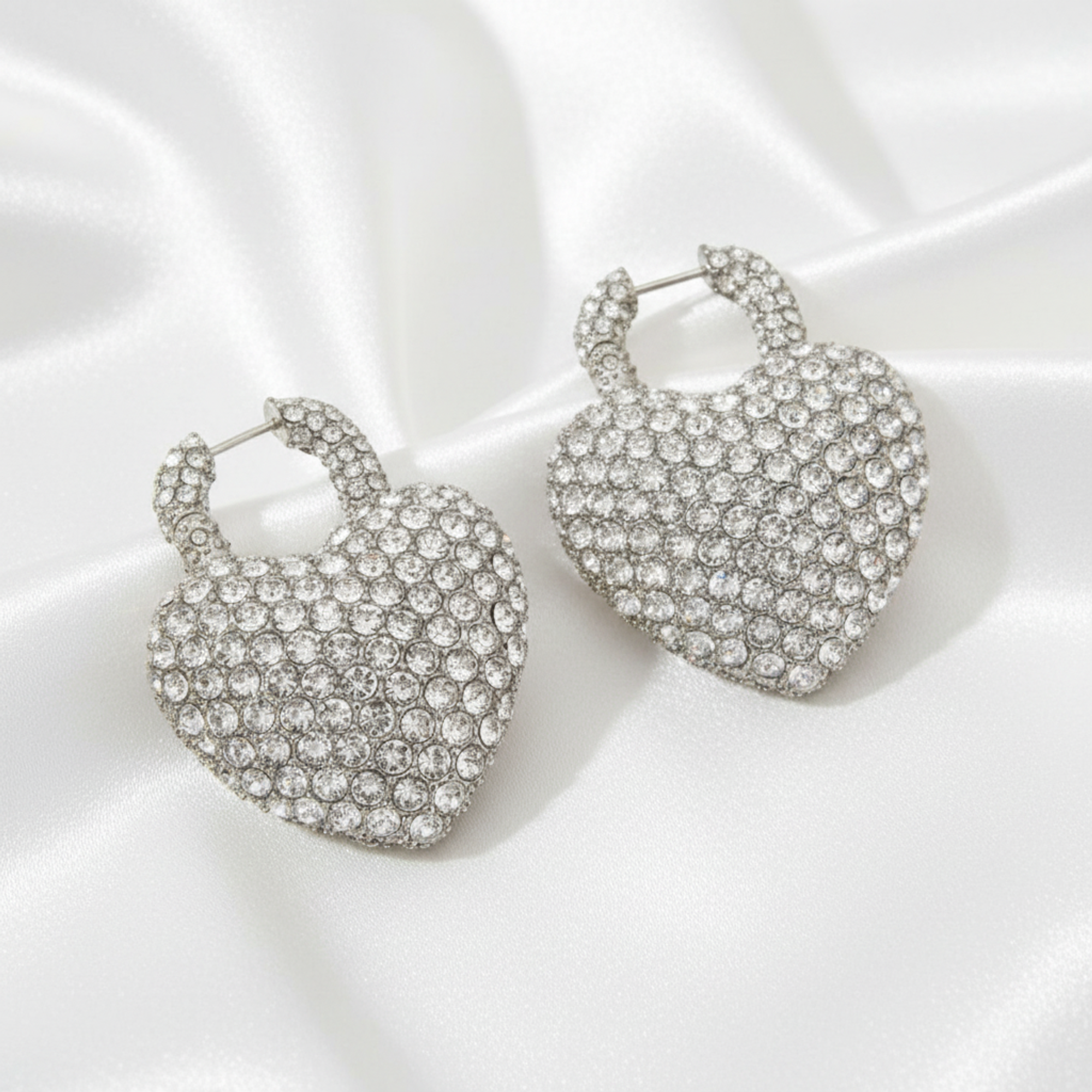 Balenciaga Minnie XL · Rhinestone Heart