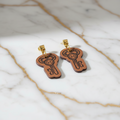 Hermès H Curiosité · Leather Drop Earrings