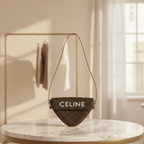 Celine Triomphe Triangle · Coated Canvas