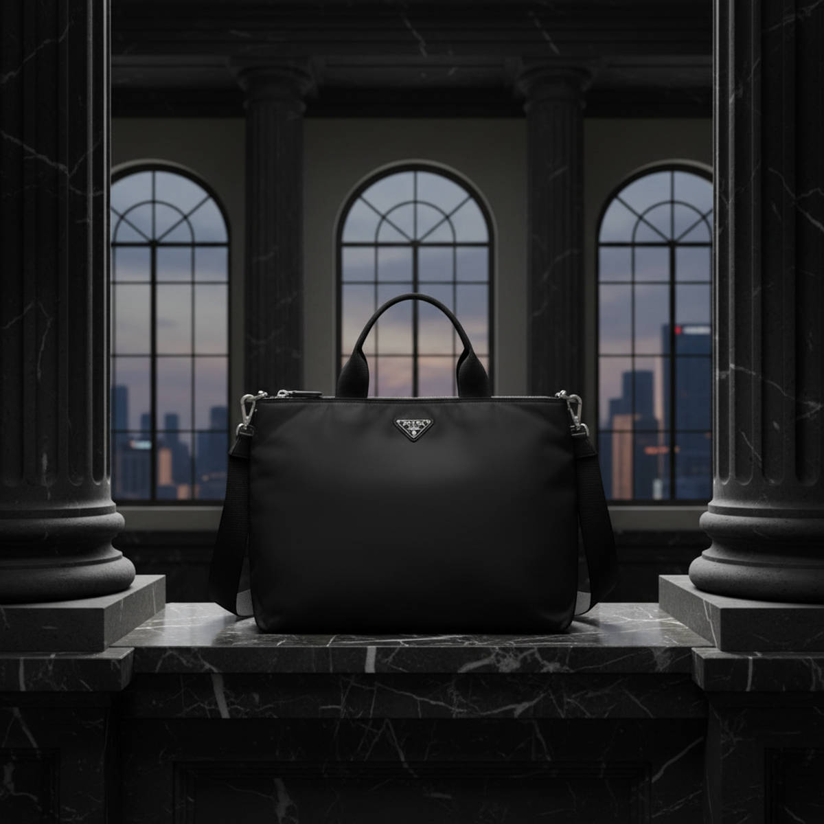 Prada Tessuto · Nylon Tote
