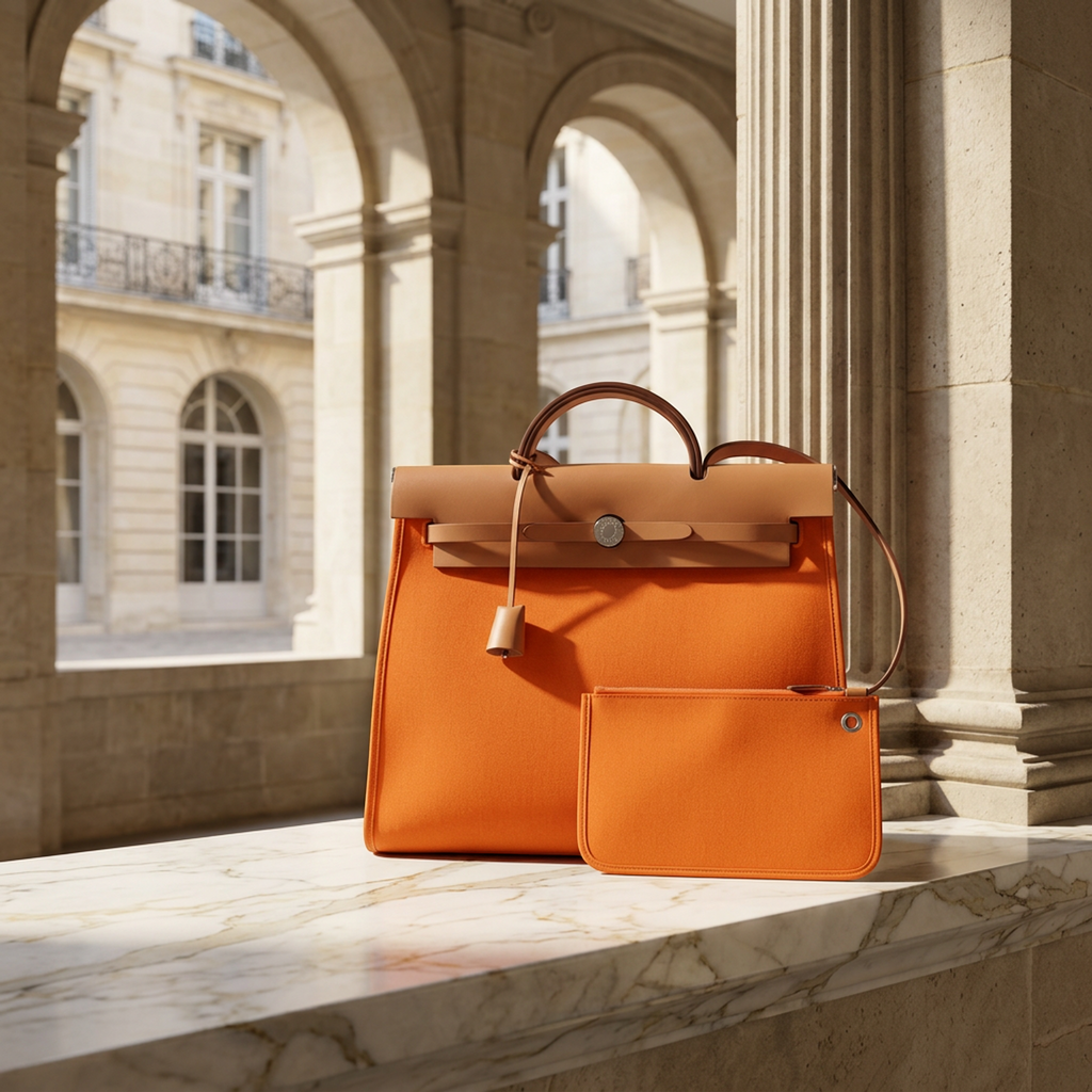 Hermès Her Bag · Toile Officier