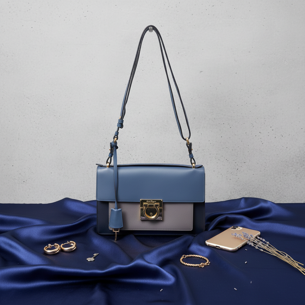 Salvatore Ferragamo Gancini · Leather