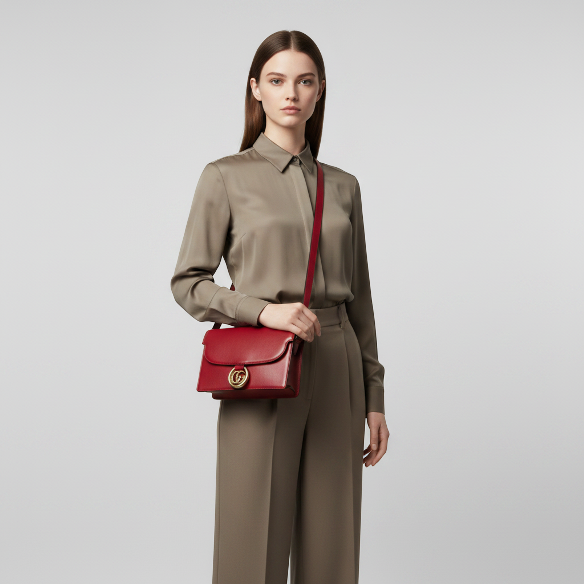 Gucci GG Marmont Double G · Leather