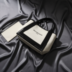 Balenciaga Navy Cabas S · Canvas