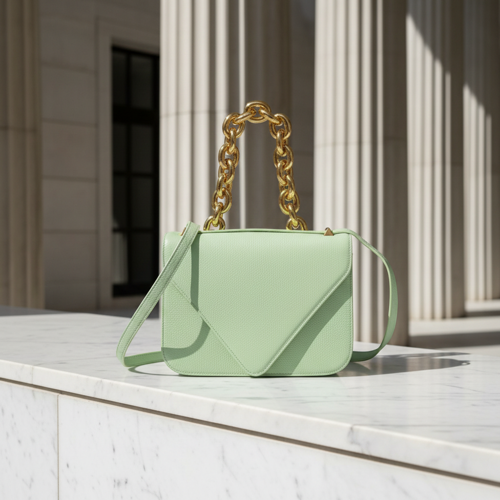 Bottega Veneta Mount · Chain Shoulder · Leather