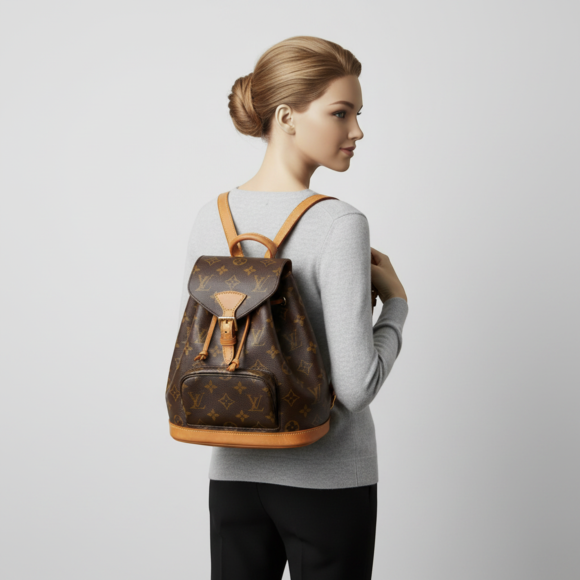 Louis Vuitton Monogram Mini Monsuri Backpack