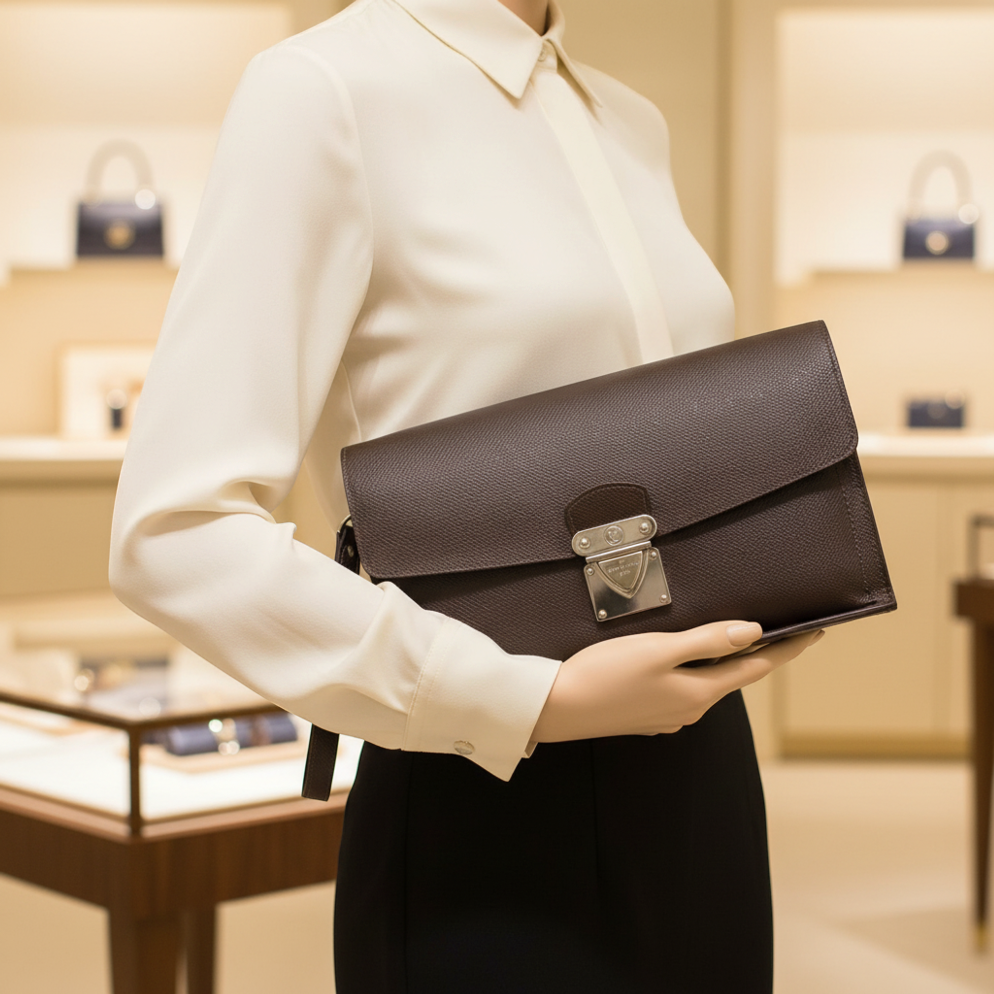 Louis Vuitton Veraia · Taiga Leather