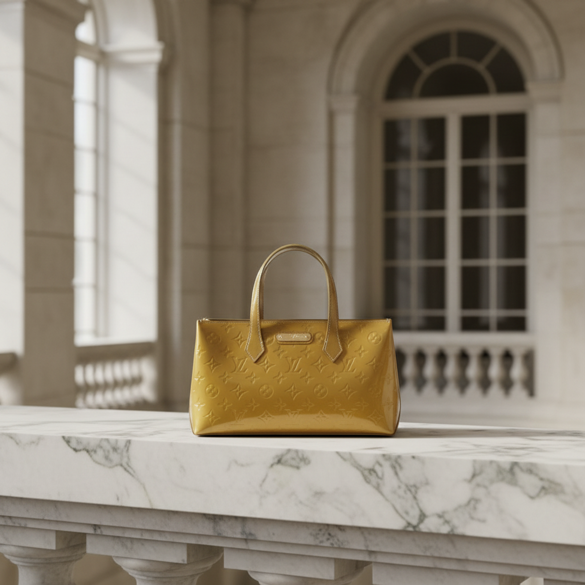 Louis Vuitton Wilshire PM · Monogram Vernis