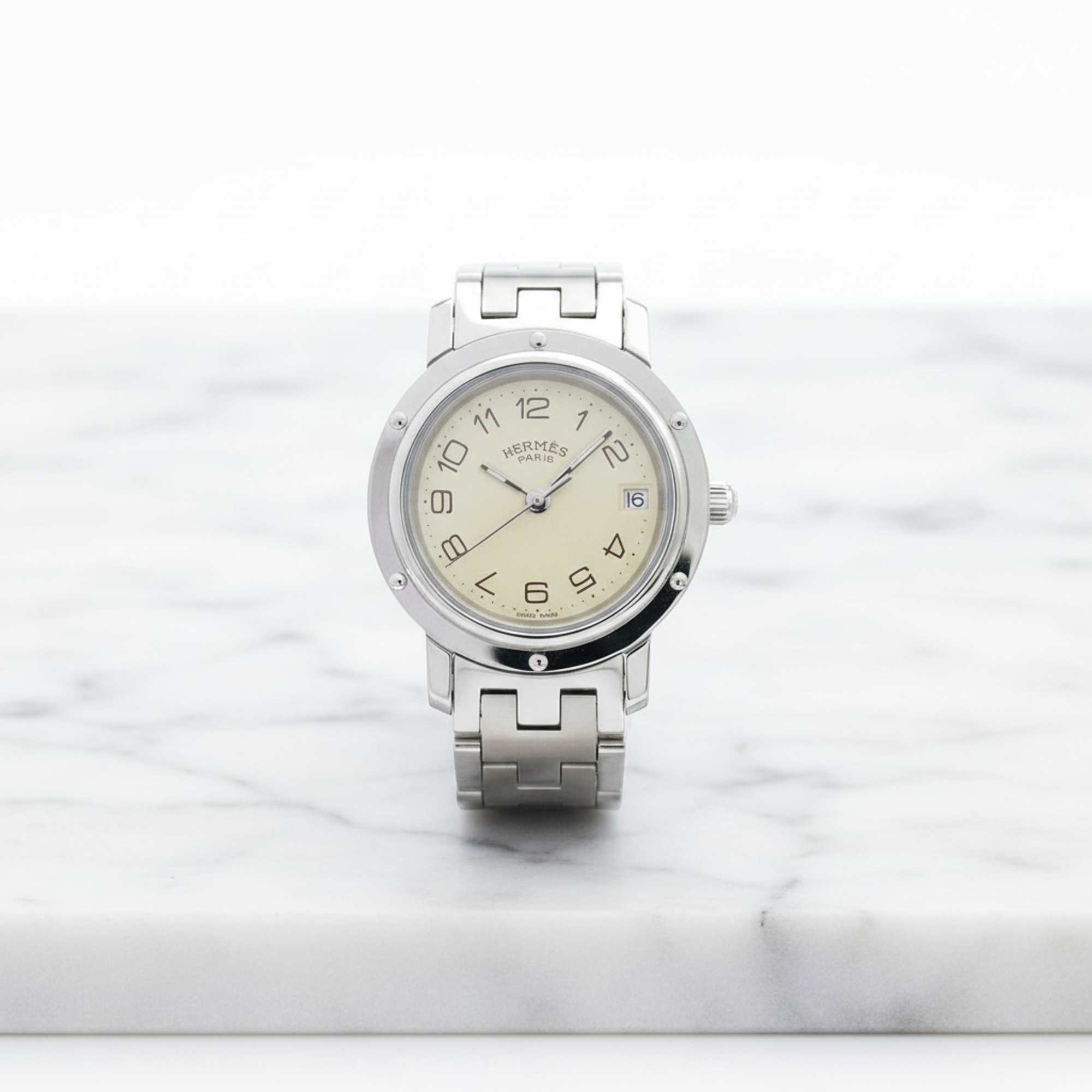 Hermès Clipper · Steel · Quartz