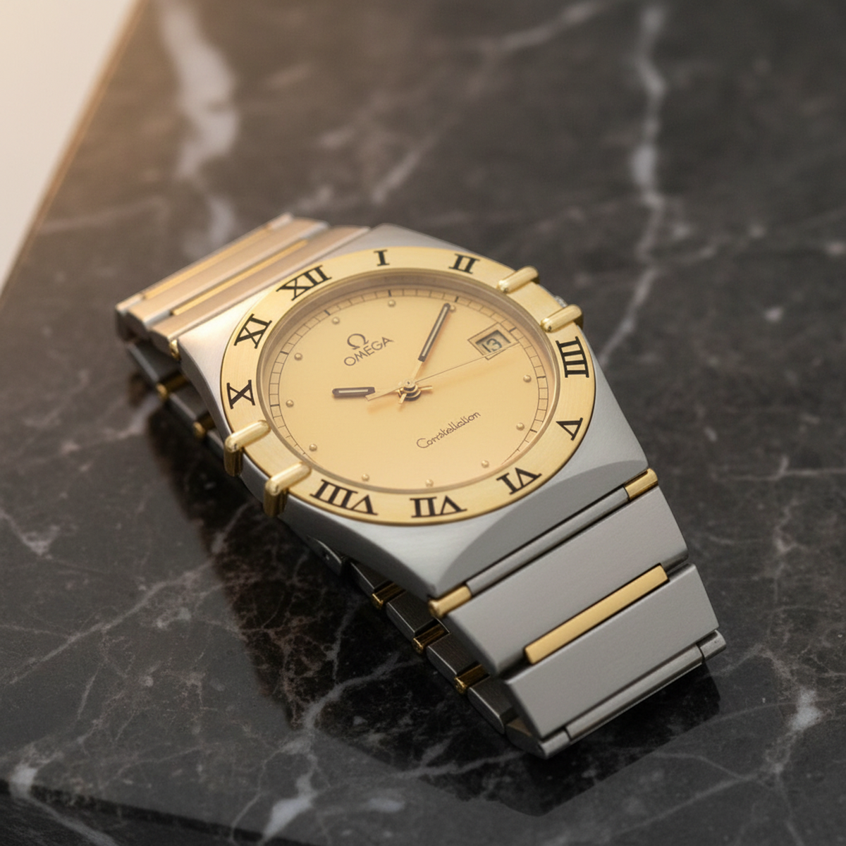 Omega Constellation · Steel & 18K Yellow Gold