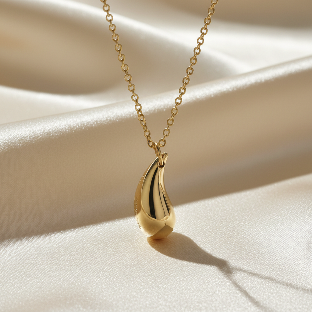 Tiffany Teardrop · 18K Yellow Gold