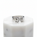 Cartier 2C Boucle · Diamond · 18K White Gold