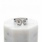 Cartier 2C Boucle · Diamond · 18K White Gold
