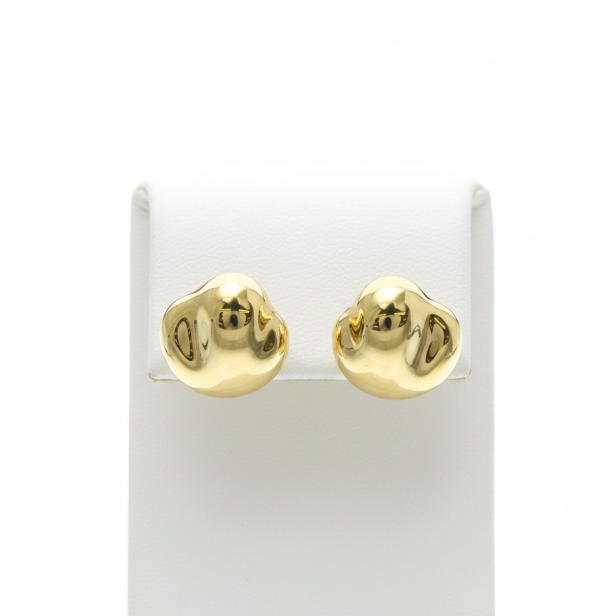Tiffany Nugget · 18K Yellow Gold Earrings