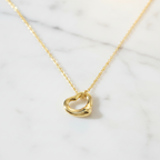 Tiffany Open Heart · 18K Yellow Gold