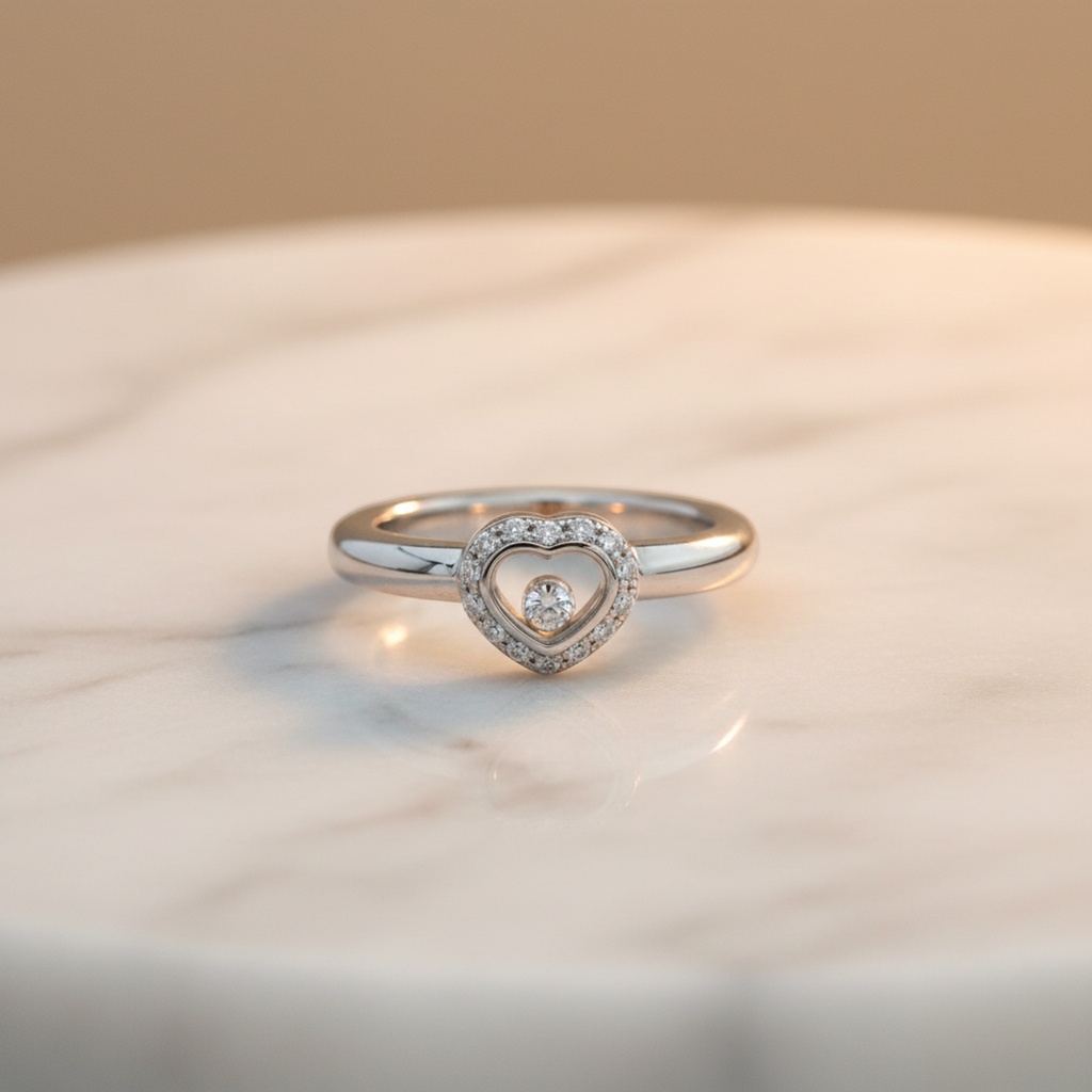 Chopard Happy Diamonds Heart · 18K White Gold