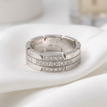 Cartier Tank Française · Diamond · White Gold