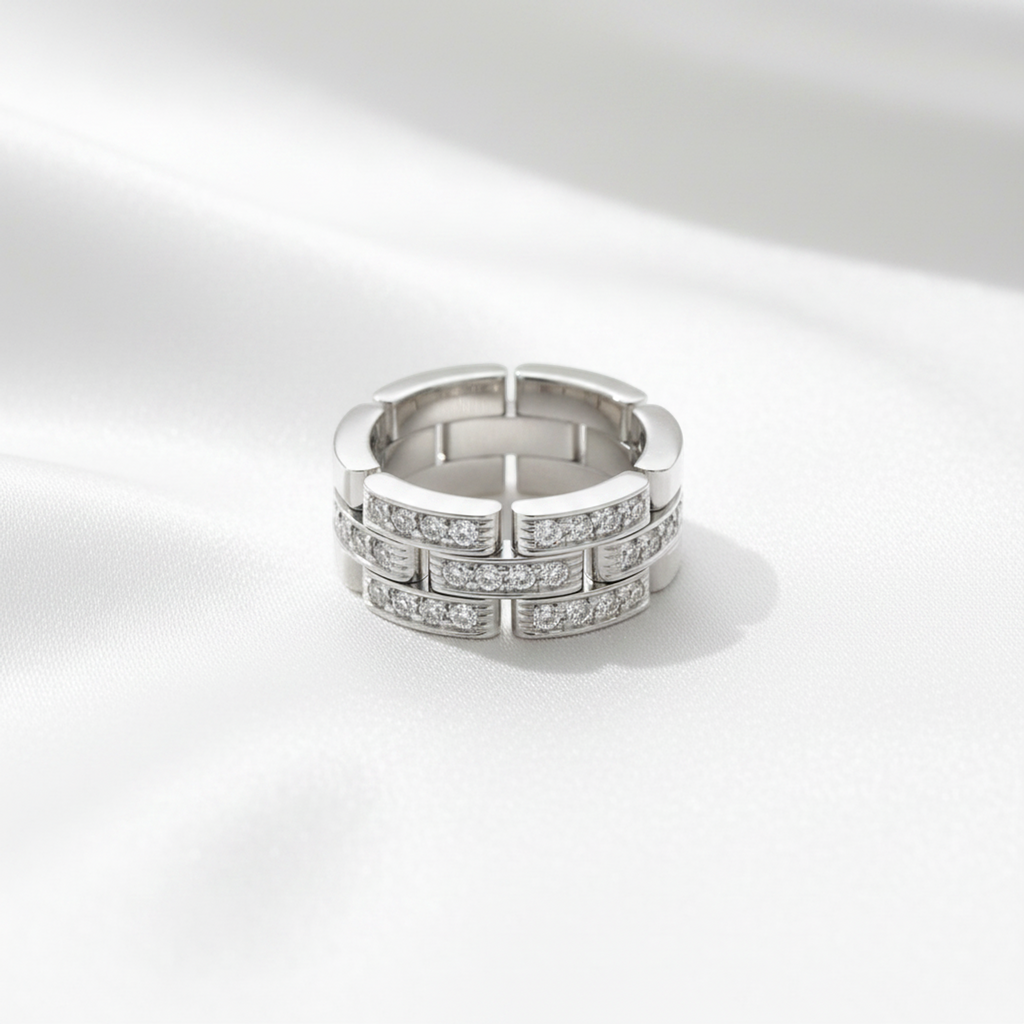 Cartier Maillon Panthère · 18K White Gold