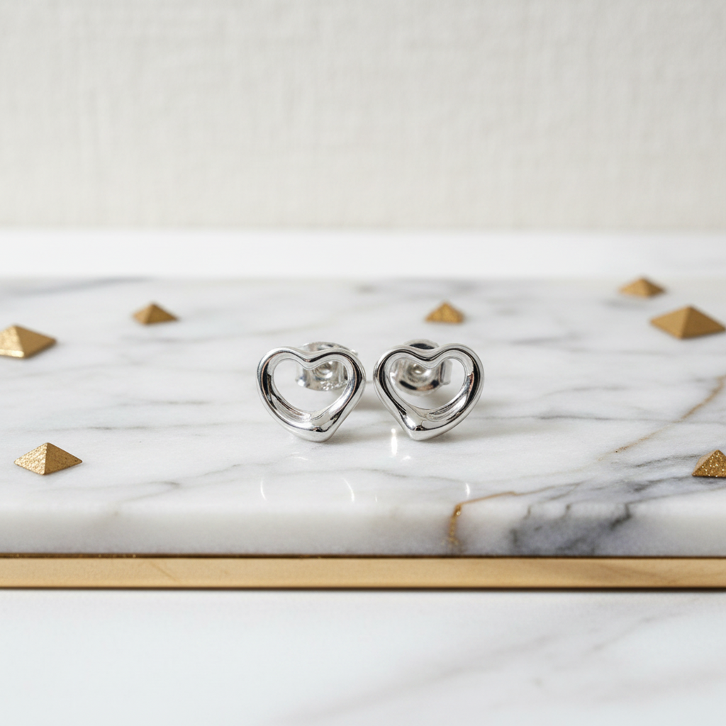 Tiffany Open Heart · Platinum