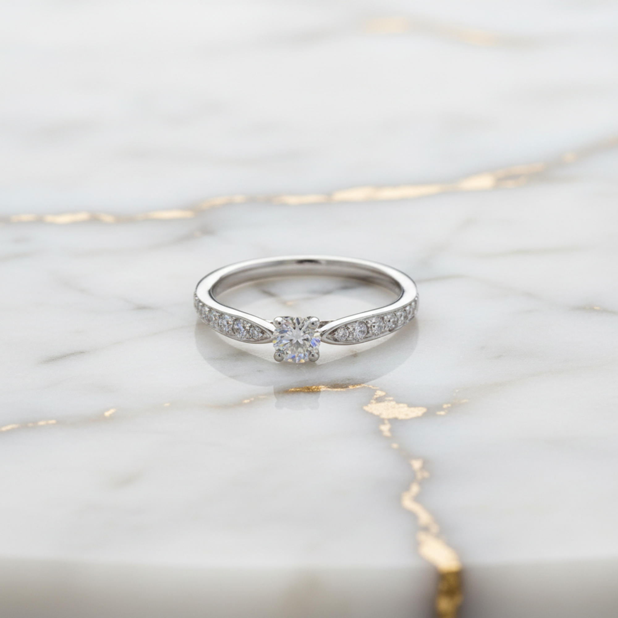 Tiffany Harmony · 0.20ct Diamond · Platinum