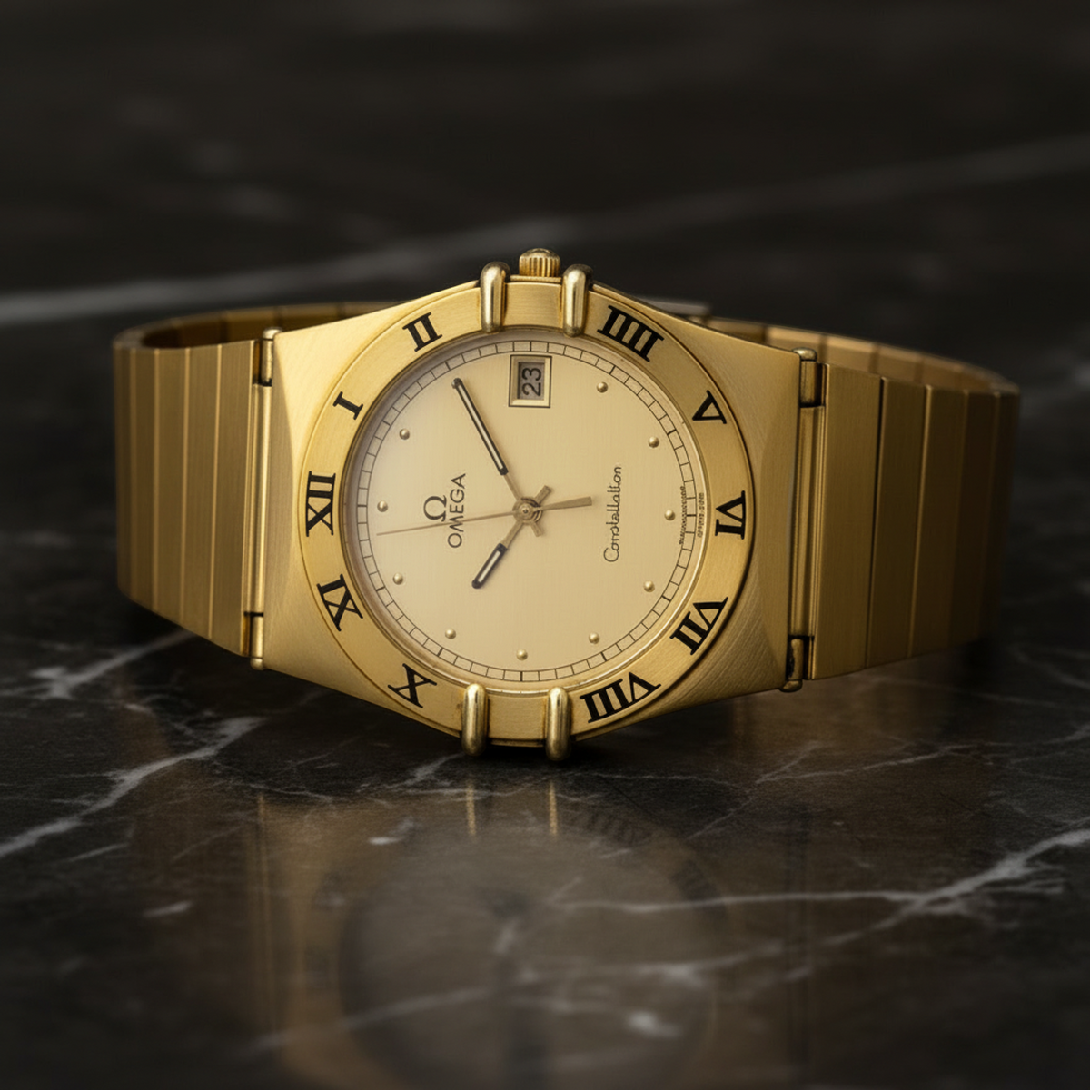 Omega Constellation · Gold Plated · Quartz