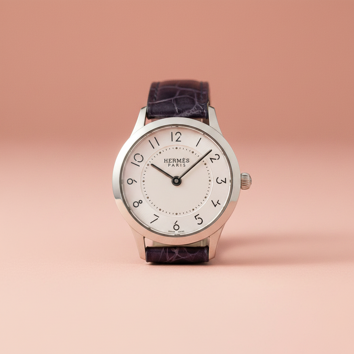 Hermes Slim D'Hermes · Steel · Quartz