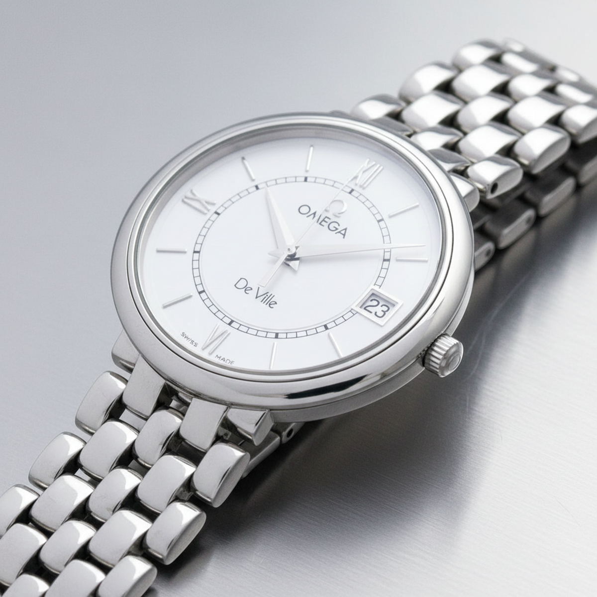 Omega De Ville Prestige · Steel · Quartz