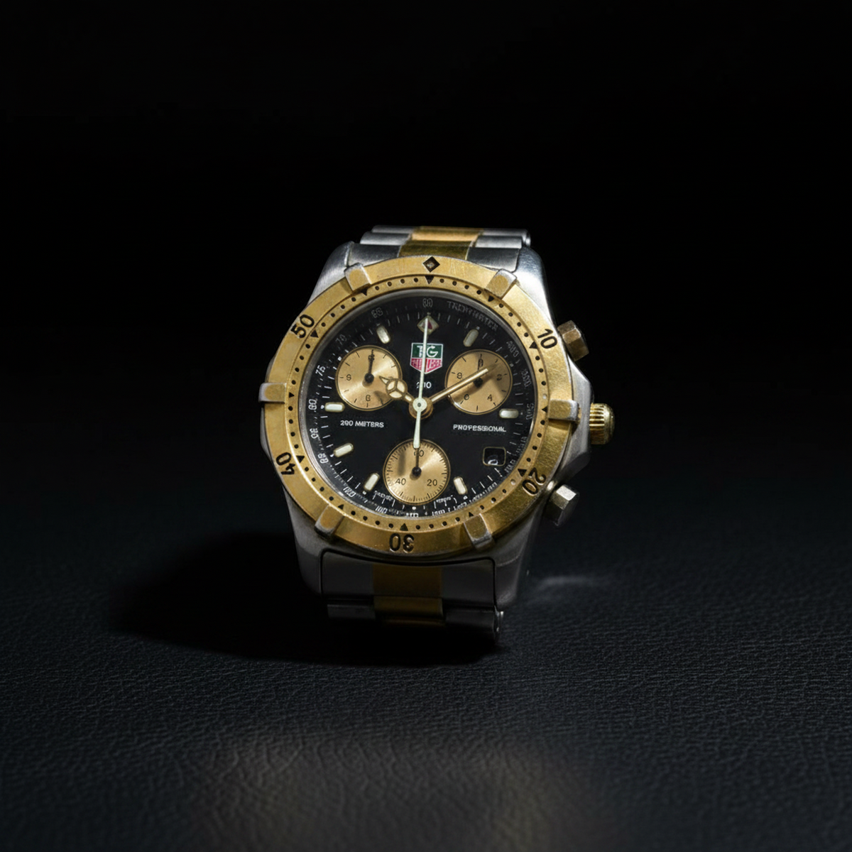 Tag Heuer 2000 Chronograph · Two-Tone · Quartz