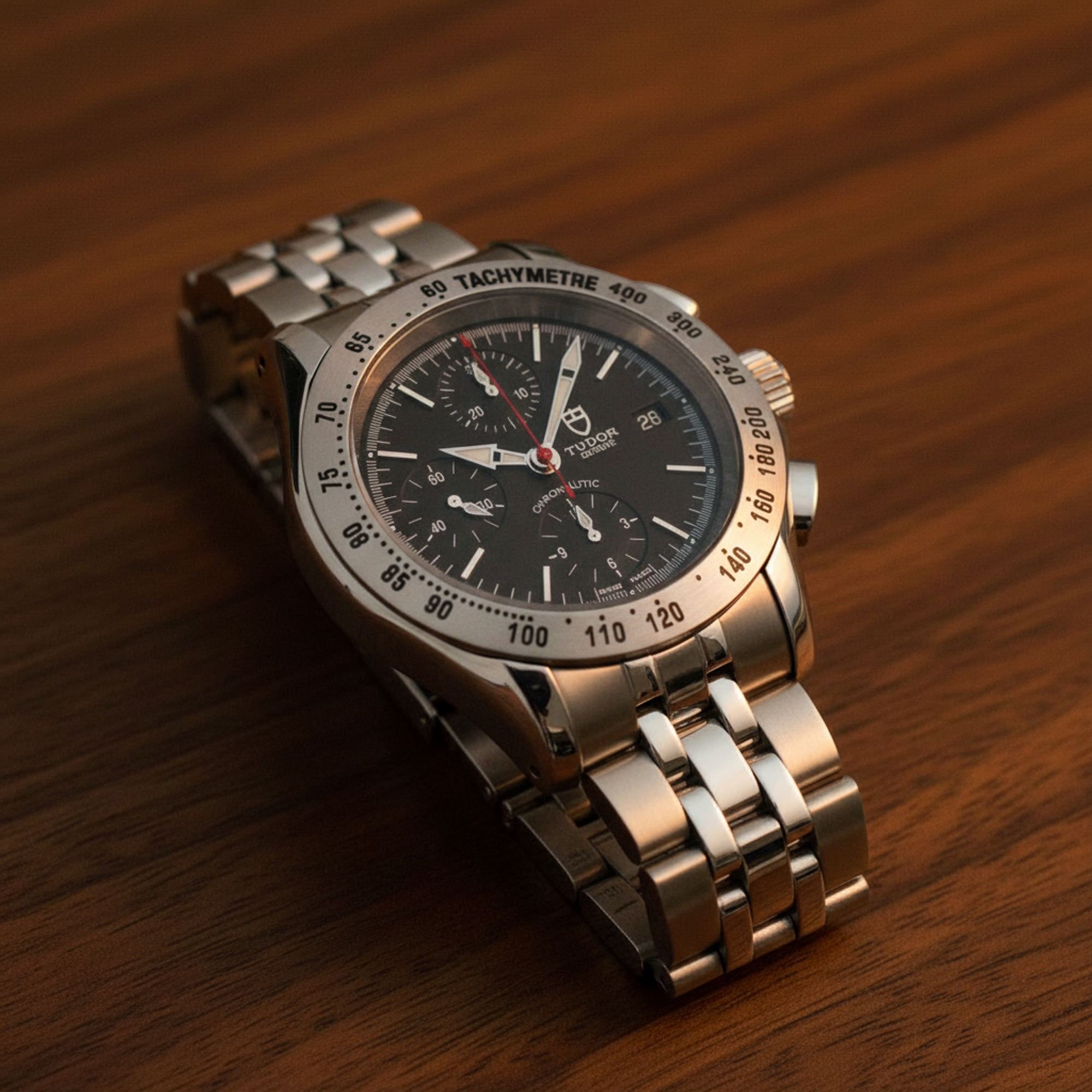 Tudor Chronautic · Steel · Automatic