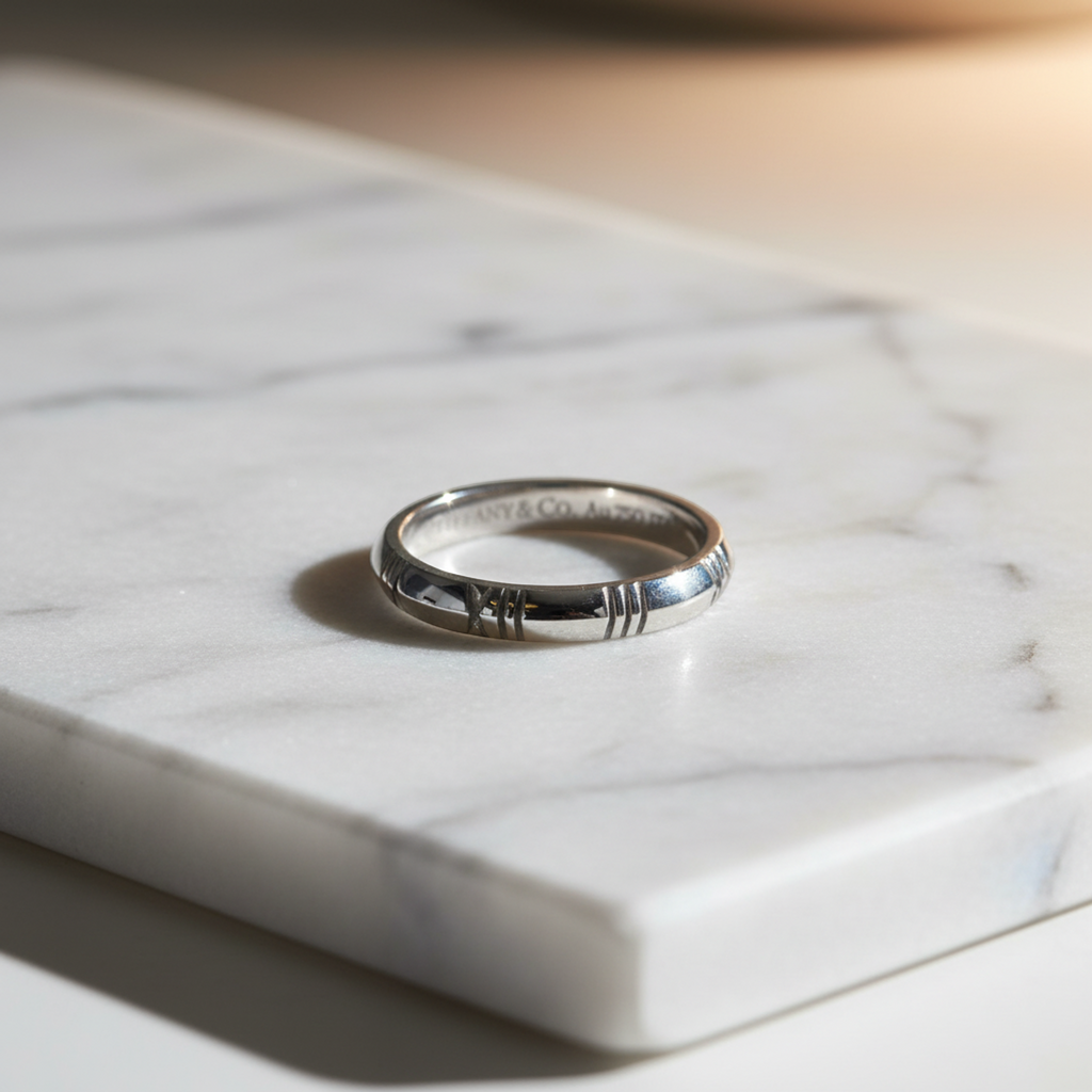 Tiffany Atlas · 18K White Gold
