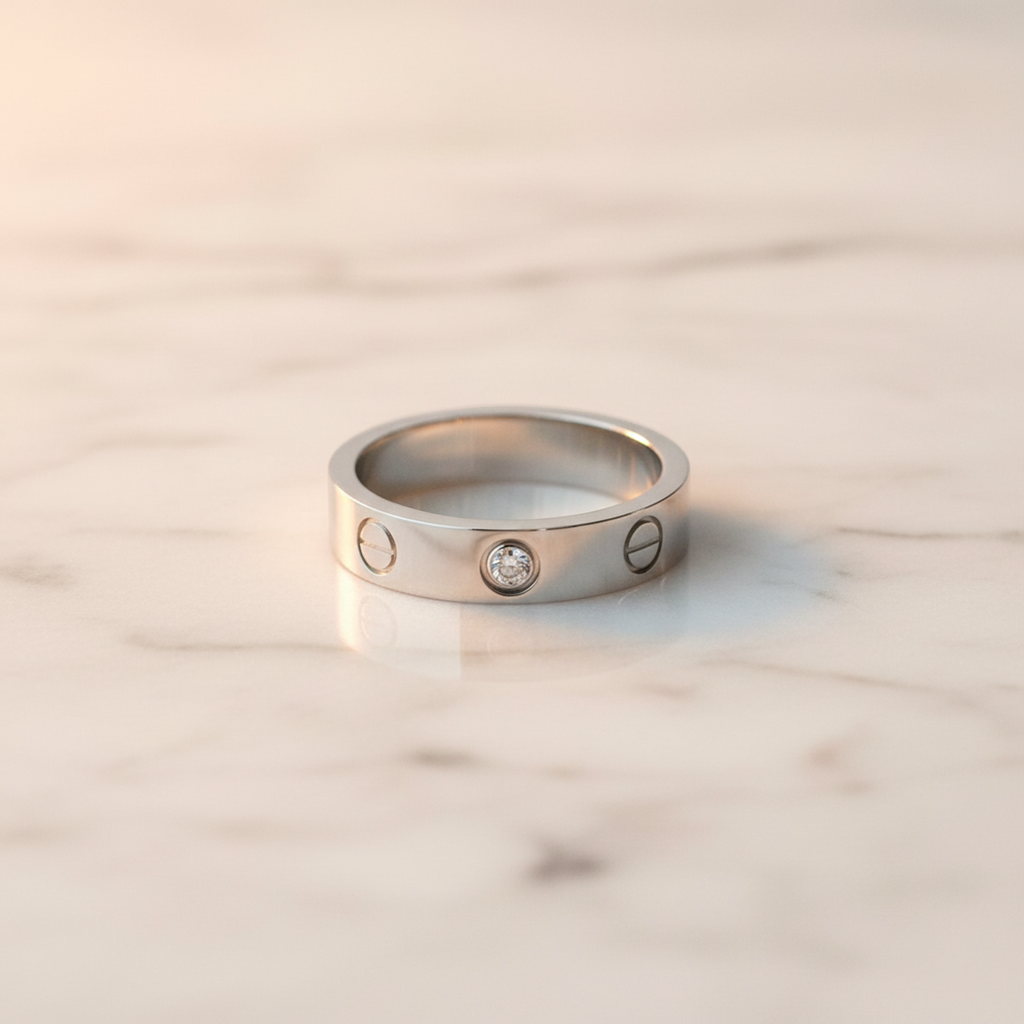 Cartier Mini Love · 18K White Gold