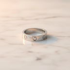 Cartier Mini Love · 18K White Gold
