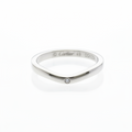 Cartier Ballerina · Platinum · Three Diamonds