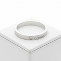 Cartier C de Cartier · Platinum · Diamond