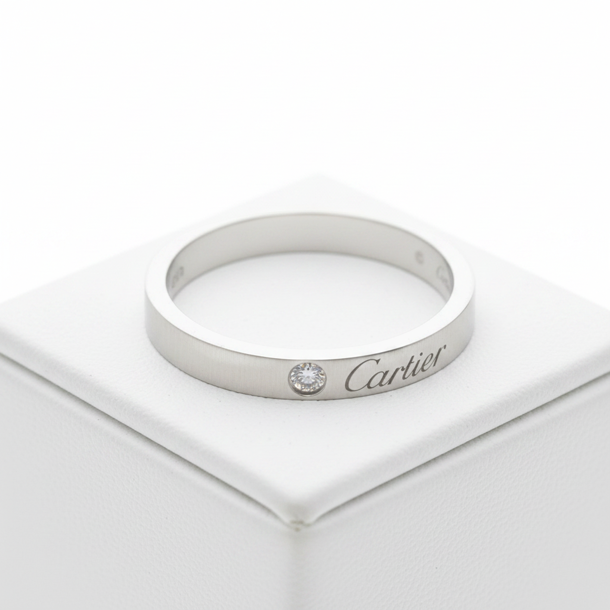 Cartier C de Cartier · Platinum · Diamond