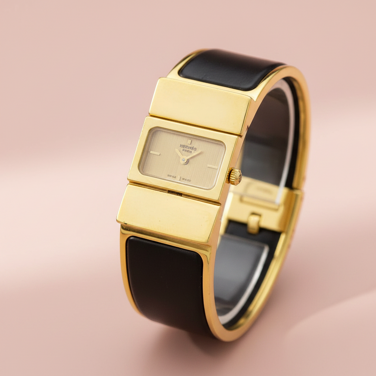 Hermès Loque · Gold Plated · Quartz