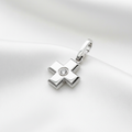 Cartier Cross · 18K White Gold · Diamond