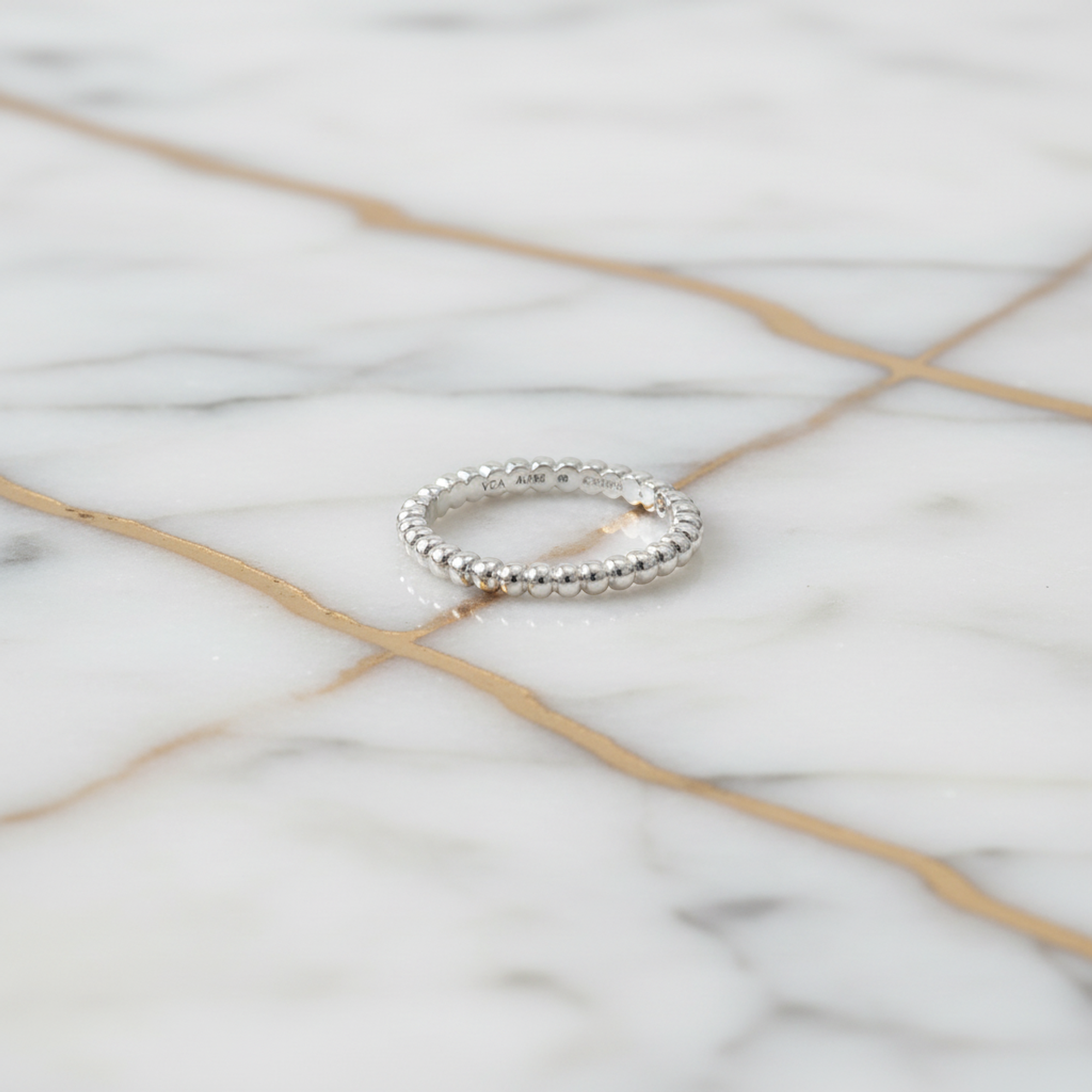 Van Cleef & Arpels Perlee · 18K White Gold