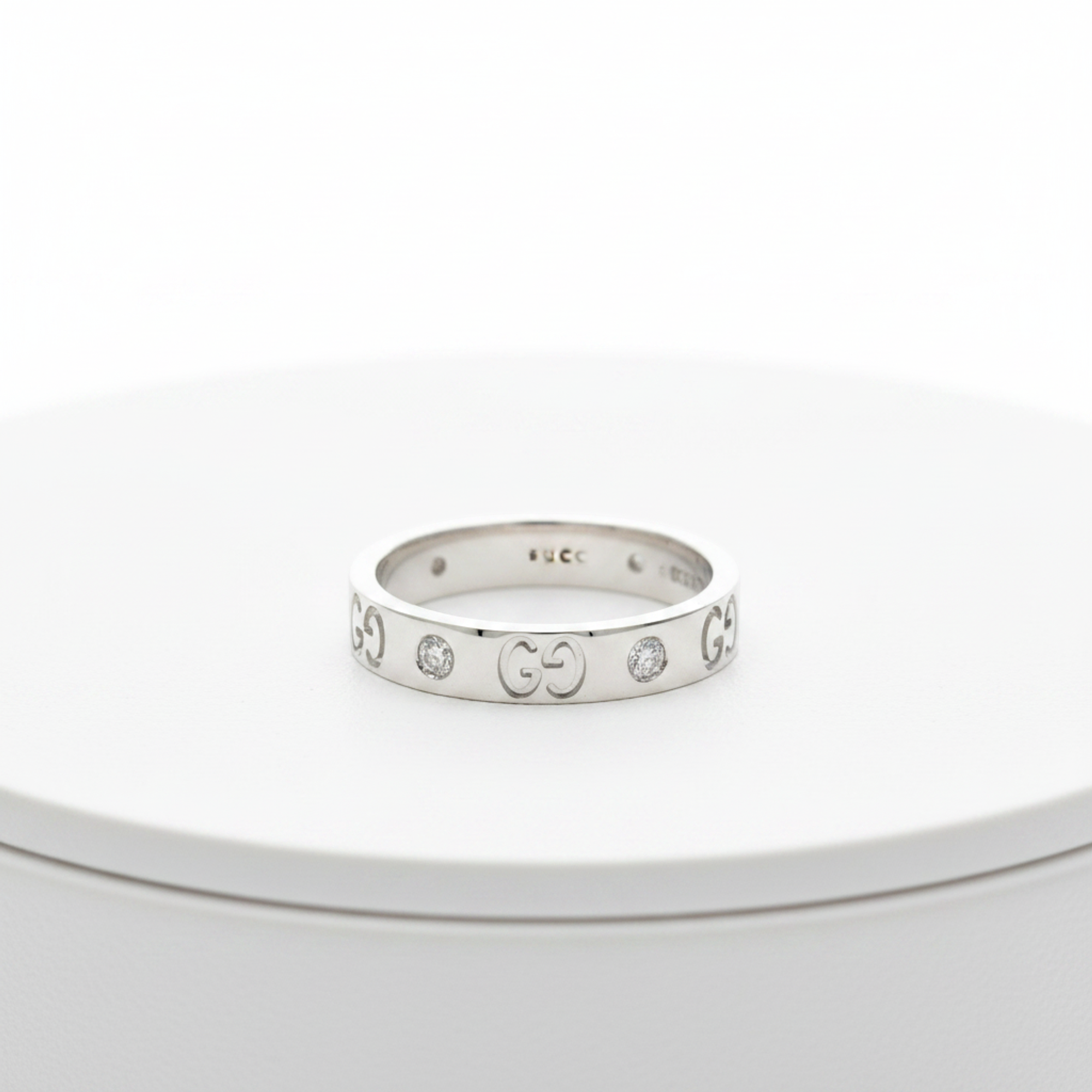 Gucci Icon · 18K White Gold · Diamond