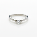 Tiffany Curved Band · Platinum · Diamond