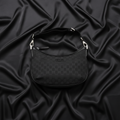 Gucci GG Canvas · Leather Shoulder Bag