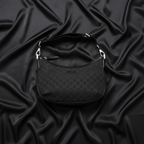 Gucci GG Canvas · Leather Shoulder Bag