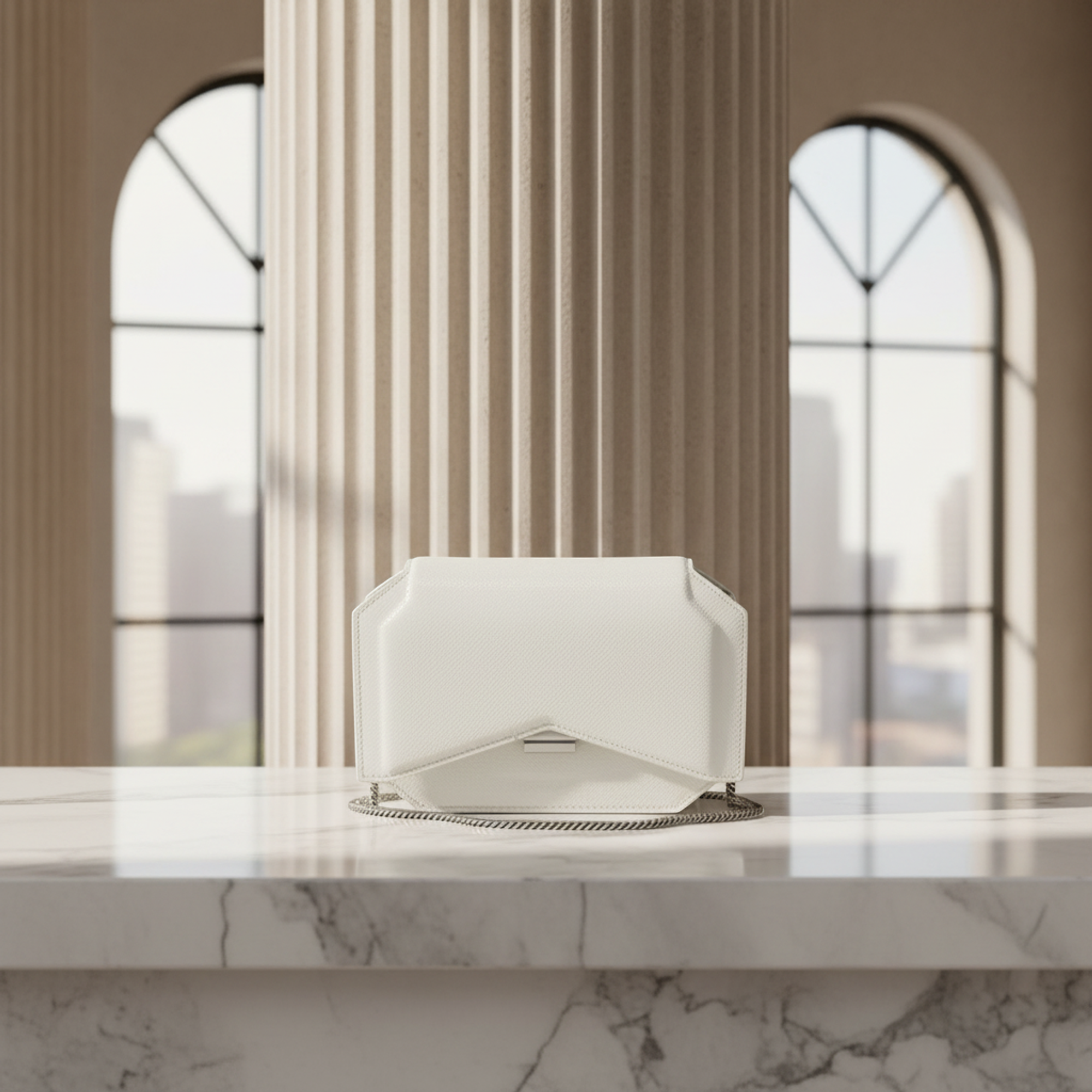 Givenchy Bow Cut · Ivory Leather