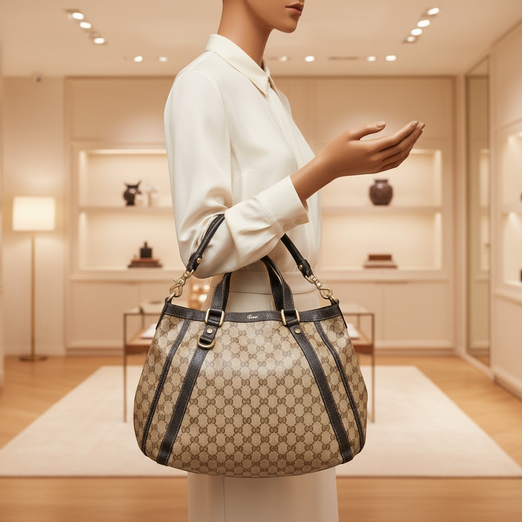Gucci GG Crystal Tote