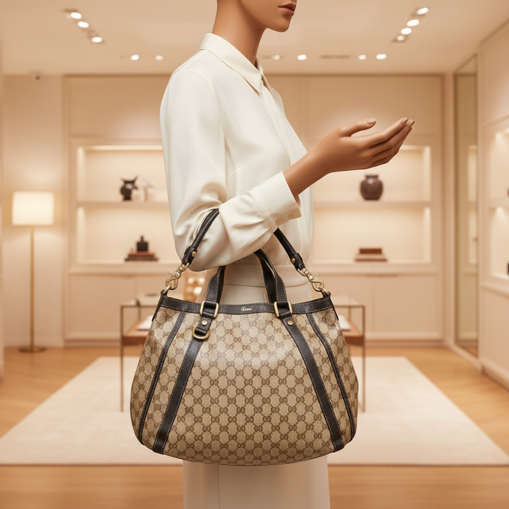 Gucci GG Crystal Tote