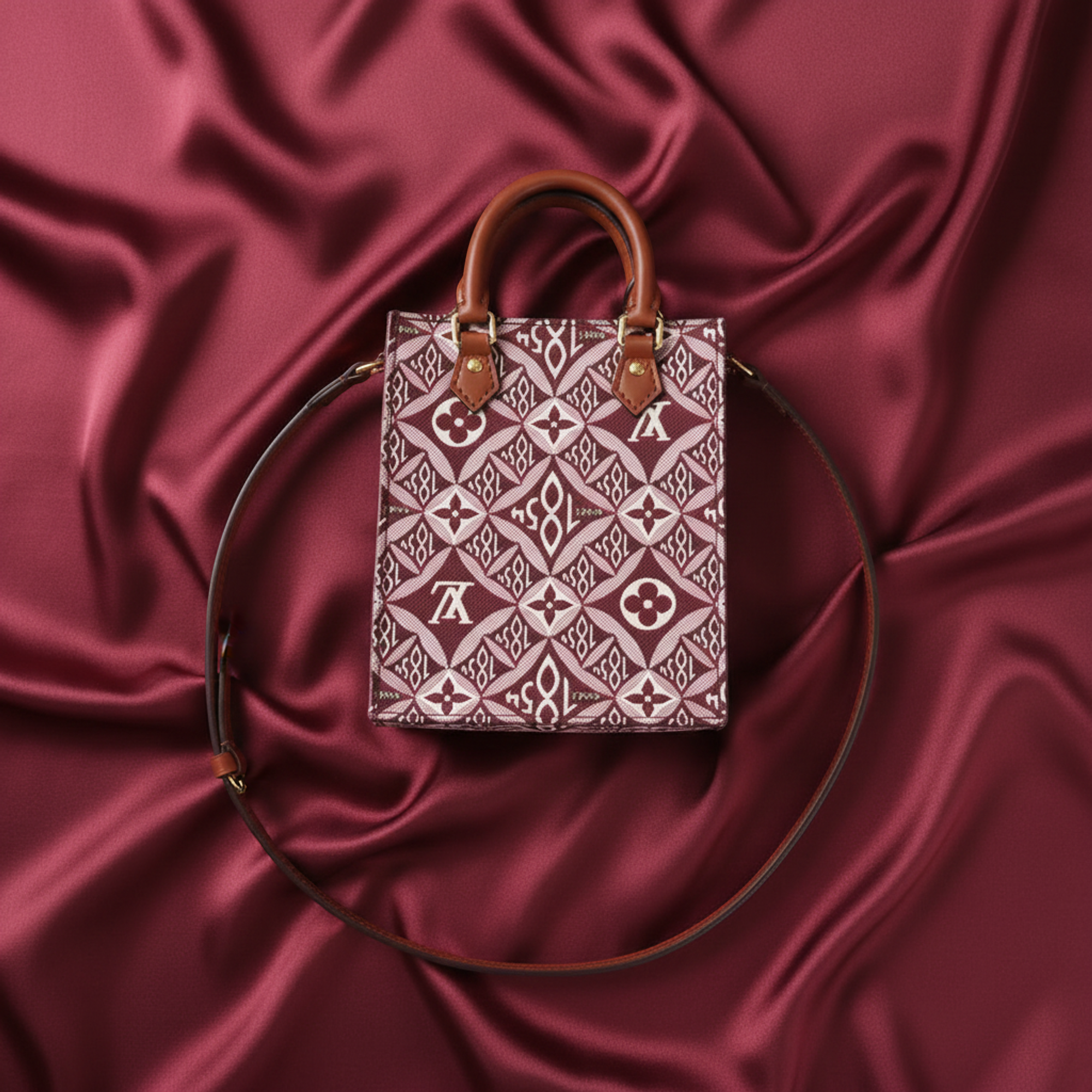 Louis Vuitton Petite Sac Plat · Jacquard