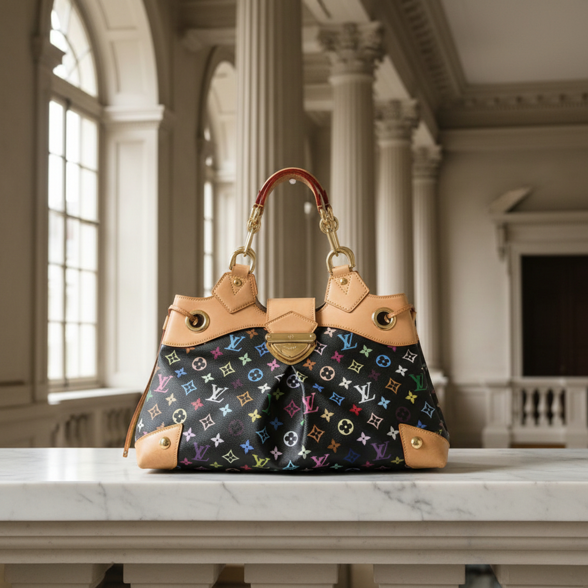 Louis Vuitton Monogram Multicolore Ursula