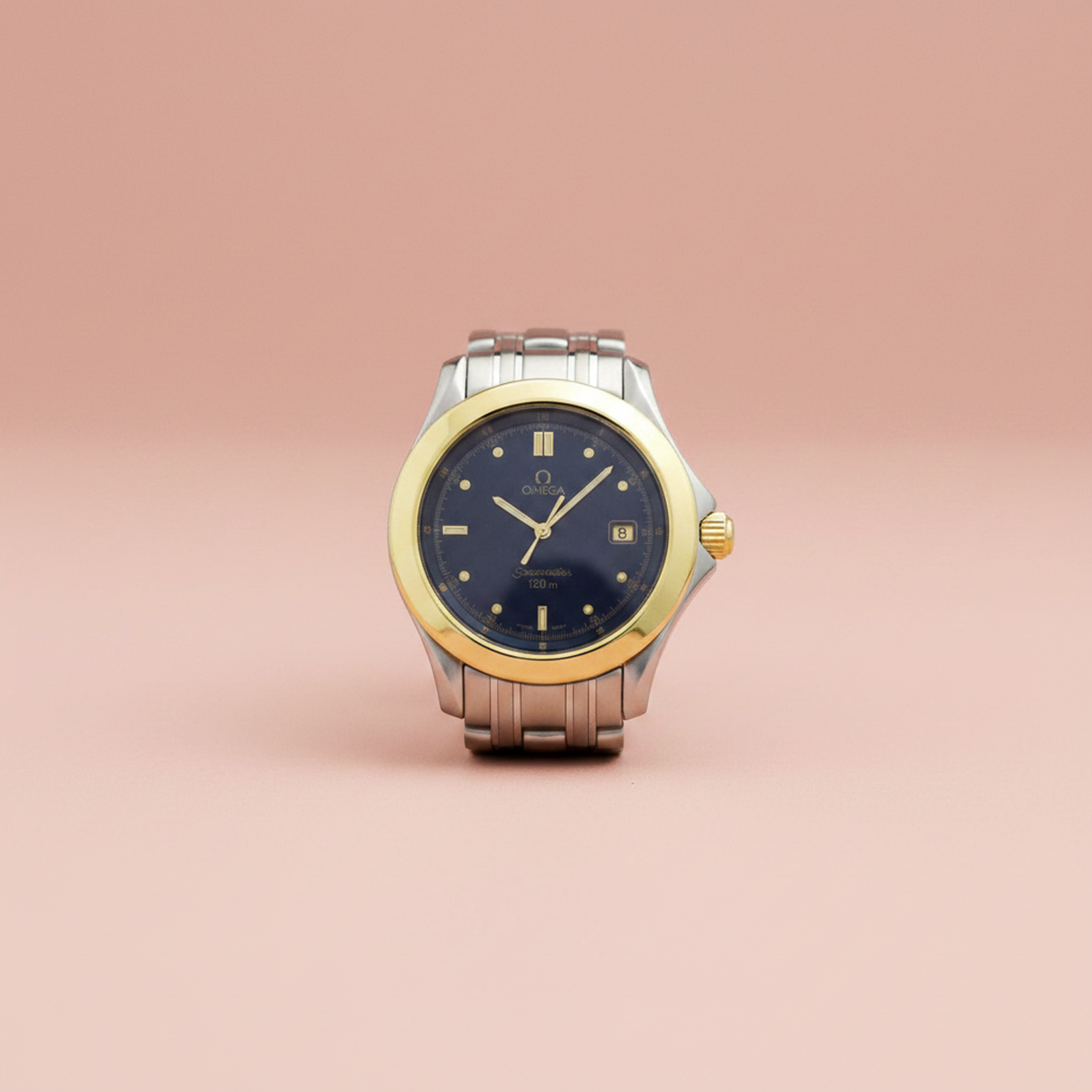 Omega Seamaster · 18K Yellow Gold · Steel