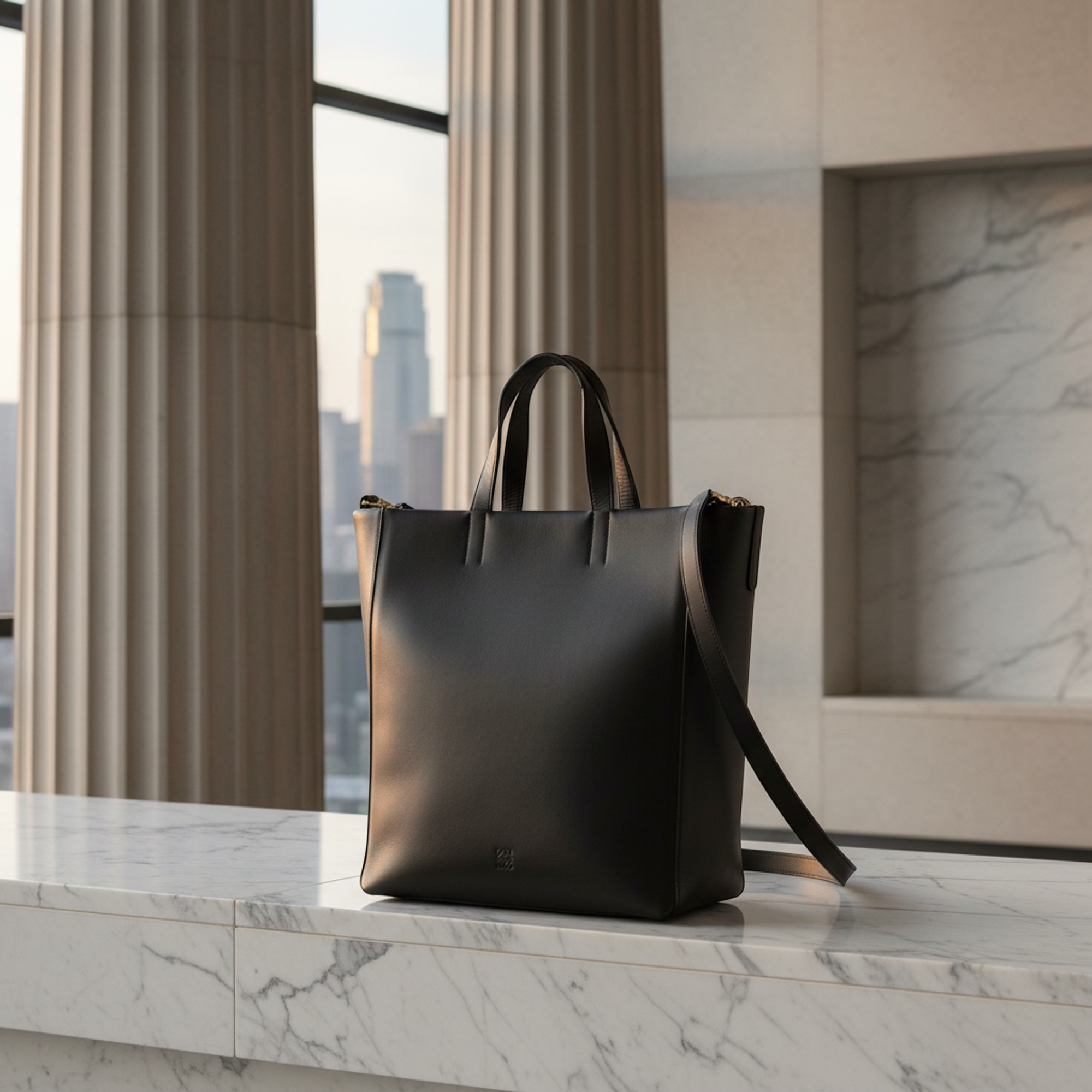 Loewe Anagram · Leather Tote